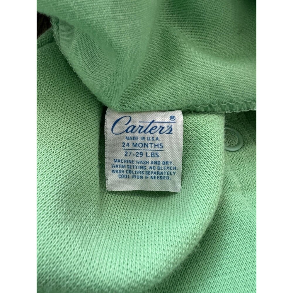 Carters Vintage70s 80s Baby Clothes Boys Girls Overalls Jumpers 2T | 24 Months - Picture 5 of 6